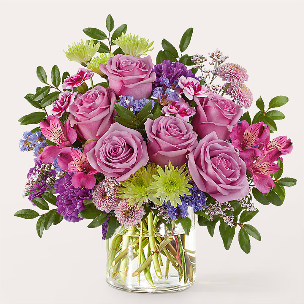 Glass Half Full Bouquet –  Berkeley Florist, Moncks Corner SC