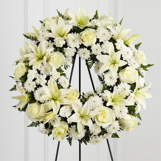 Treasured Tribute Wreath –  Berkeley Florist, Moncks Corner SC