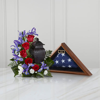 Patriotic Tribute Arrangement –  Berkeley Florist, Moncks Corner SC