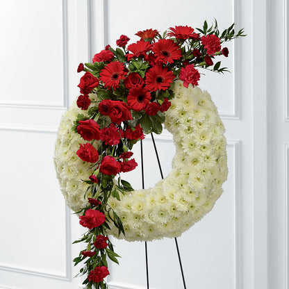 Graceful Tribute Wreath –  Berkeley Florist, Moncks Corner SC
