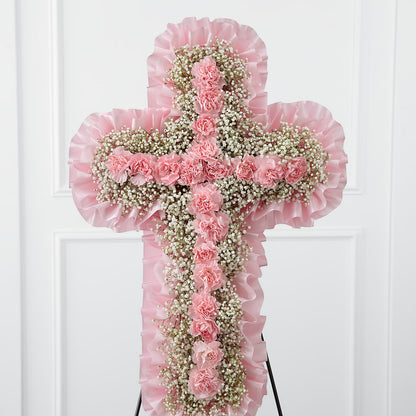 Angel's Cross Easel –  Berkeley Florist, Moncks Corner SC