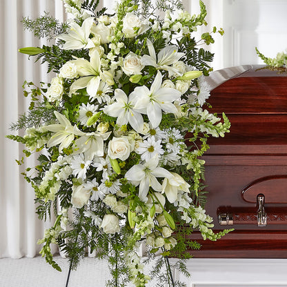 Loving Thoughts Standing Spray –  Berkeley Florist, Moncks Corner SC