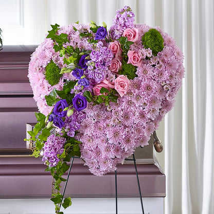 Treasured Love Standing Heart –  Berkeley Florist, Moncks Corner SC