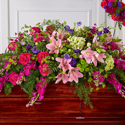Radiant Tribute Casket Spray –  Berkeley Florist, Moncks Corner SC