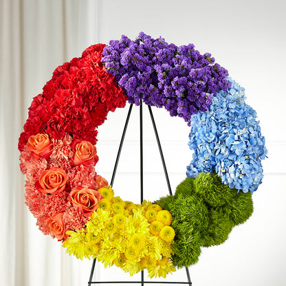 Circle of Love Wreath –  Berkeley Florist, Moncks Corner SC