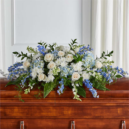 Timeless Essence Casket Spray –  Berkeley Florist, Moncks Corner SC