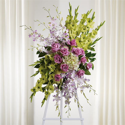 Lasting Legacy Standing Spray –  Berkeley Florist, Moncks Corner SC