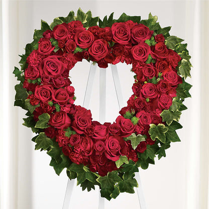 Wholehearted Standing Spray –  Berkeley Florist, Moncks Corner SC