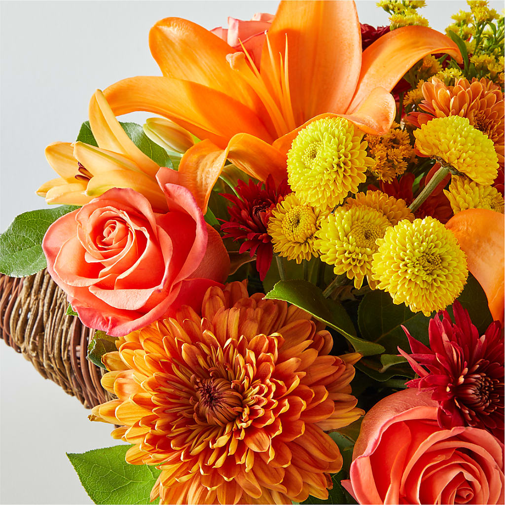 Bouquet of Blessings Cornucopia –  Berkeley Florist, Moncks Corner SC