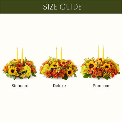 Autumn Harmony Centerpiece –  Berkeley Florist, Moncks Corner SC