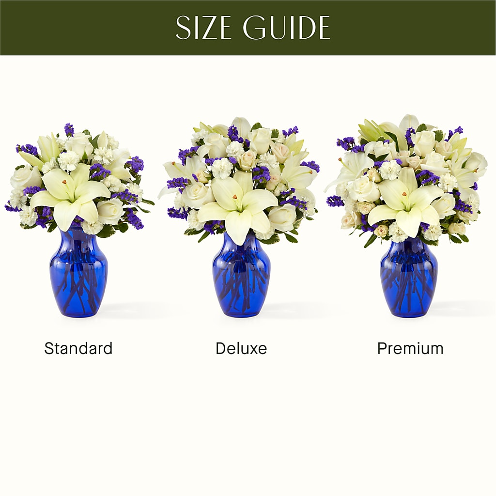 Sapphire Rush Bouquet –  Berkeley Florist, Moncks Corner SC