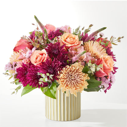Berry Cobbler Bouquet with Ivory Vase –  Berkeley Florist, Moncks Corner SC