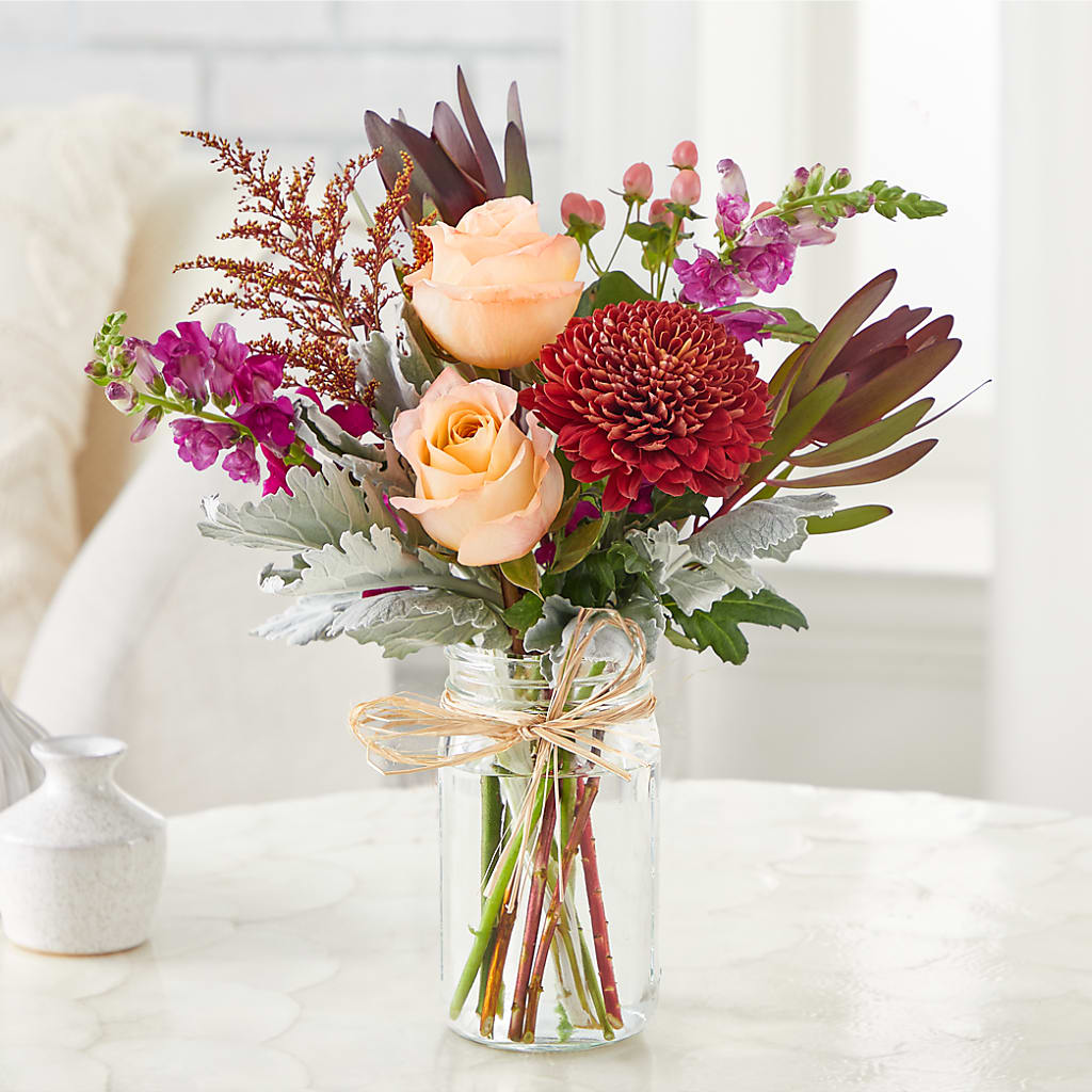 Moody Hues Bouquet –  Berkeley Florist, Moncks Corner SC