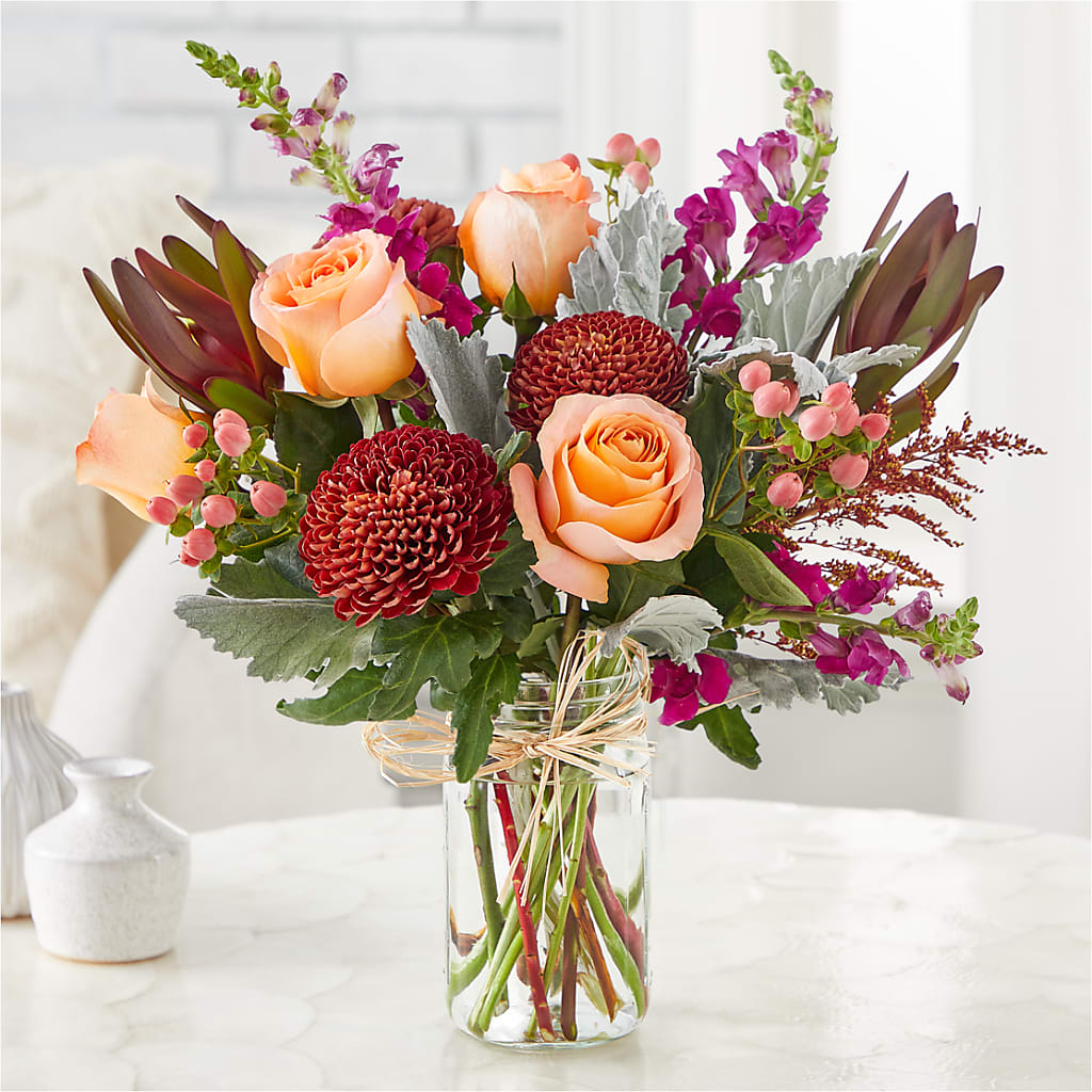Moody Hues Bouquet –  Berkeley Florist, Moncks Corner SC