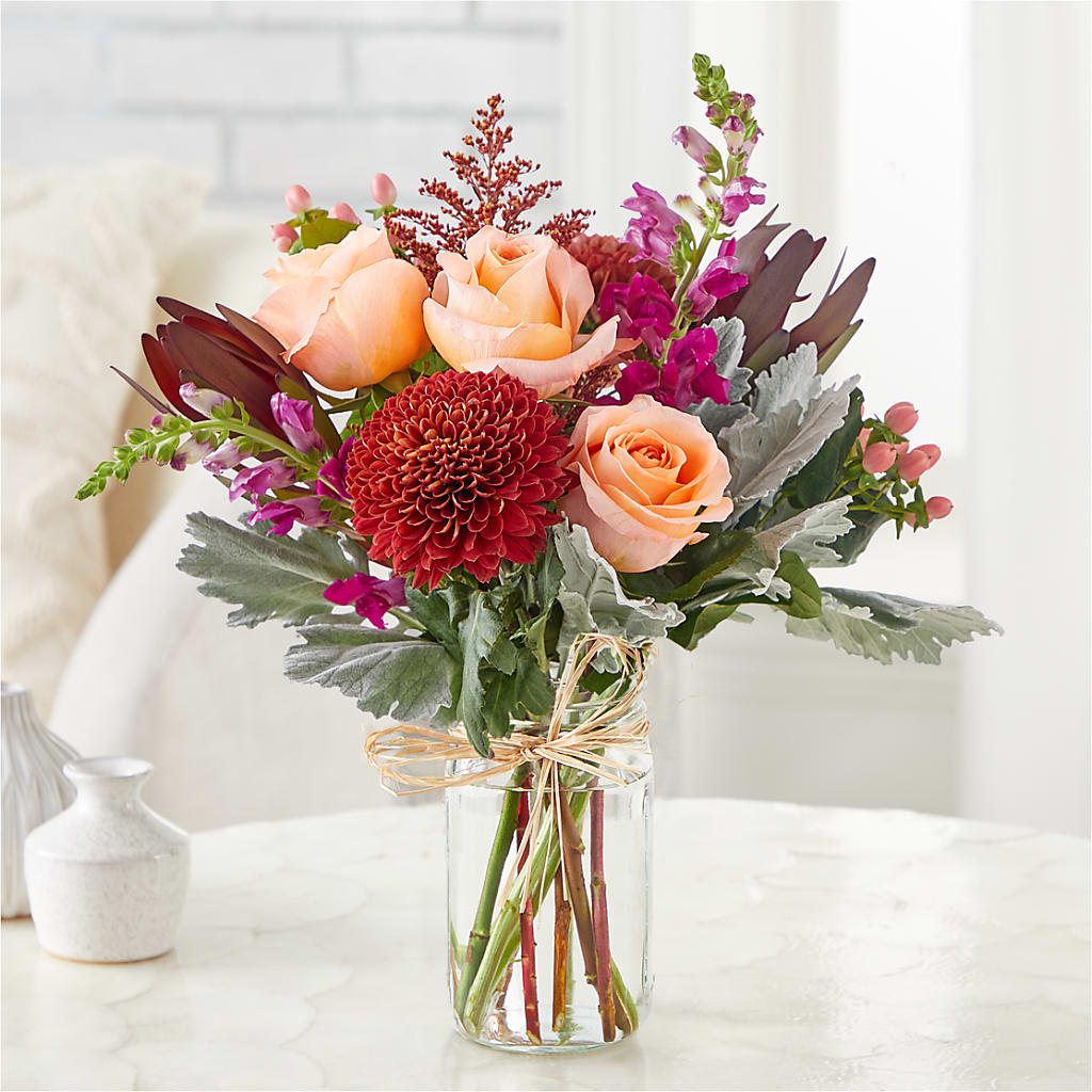 Moody Hues Bouquet –  Berkeley Florist, Moncks Corner SC