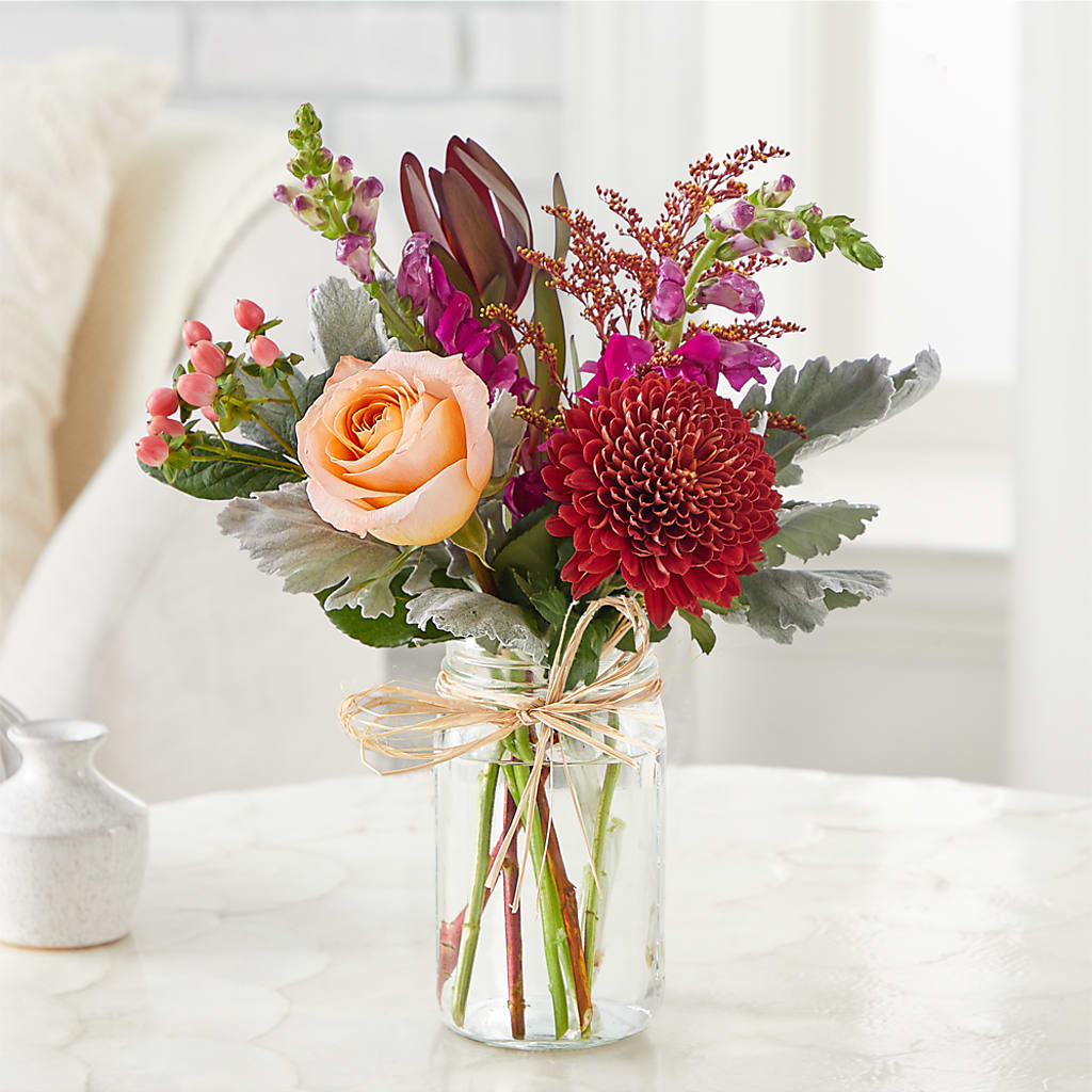 Moody Hues Bouquet –  Berkeley Florist, Moncks Corner SC