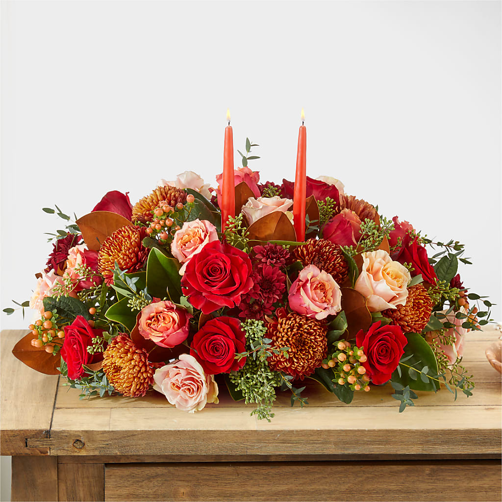 Gather Near Centerpiece –  Berkeley Florist, Moncks Corner SC