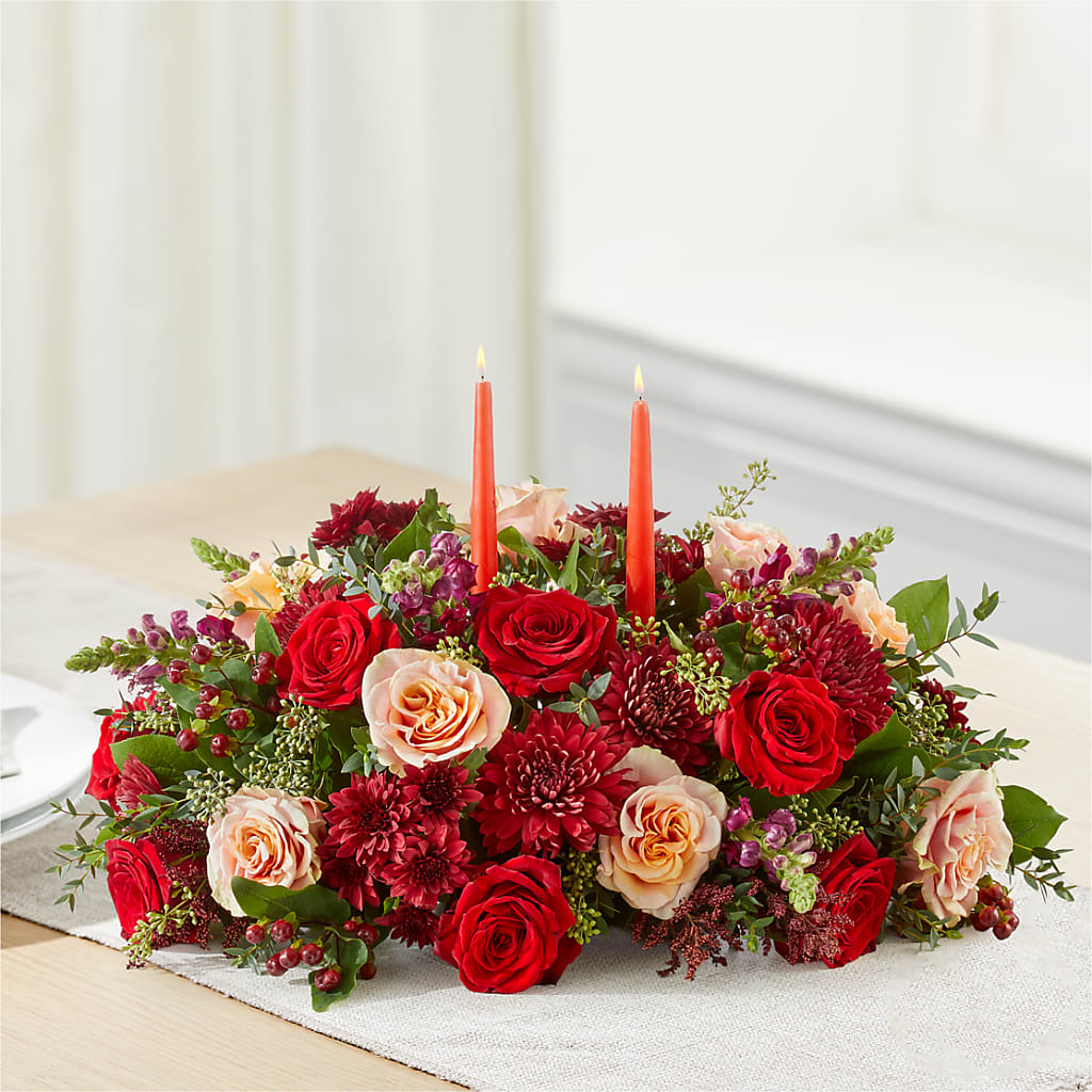 Most Thankful Centerpiece –  Berkeley Florist, Moncks Corner SC