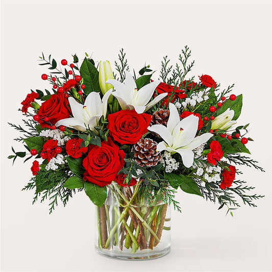 Best in Snow Bouquet –  Berkeley Florist, Moncks Corner SC
