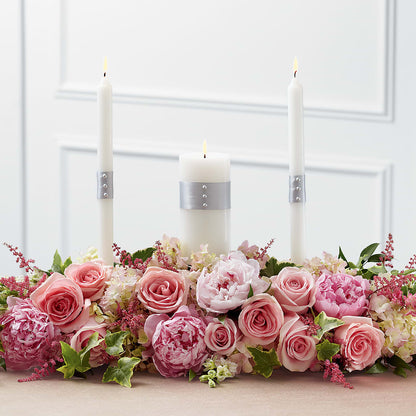Worldwide Romance Unity Candle Arrangement –  Berkeley Florist, Moncks Corner SC