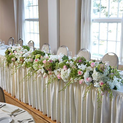 State of Joy Head Table Arrangement –  Berkeley Florist, Moncks Corner SC