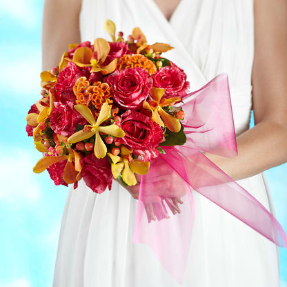 Brilliant Shades of Love Bouquet –  Berkeley Florist, Moncks Corner SC