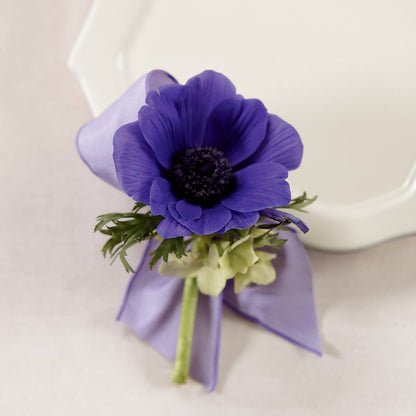 Purple Passion Boutonniere –  Berkeley Florist, Moncks Corner SC
