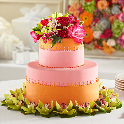 Sweet Citrus Cake Decor –  Berkeley Florist, Moncks Corner SC