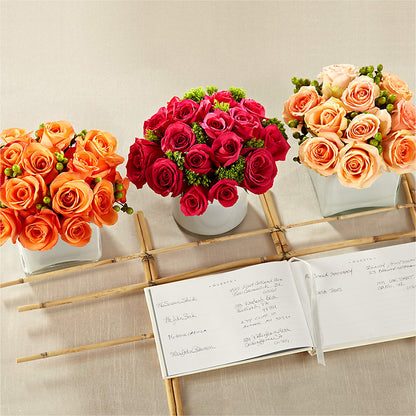 Dawn Rose Centerpiece –  Berkeley Florist, Moncks Corner SC