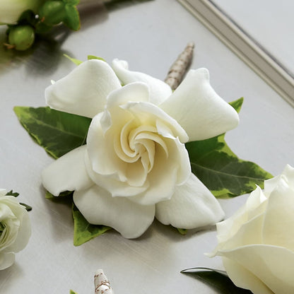 Gardenia Boutonniere –  Berkeley Florist, Moncks Corner SC